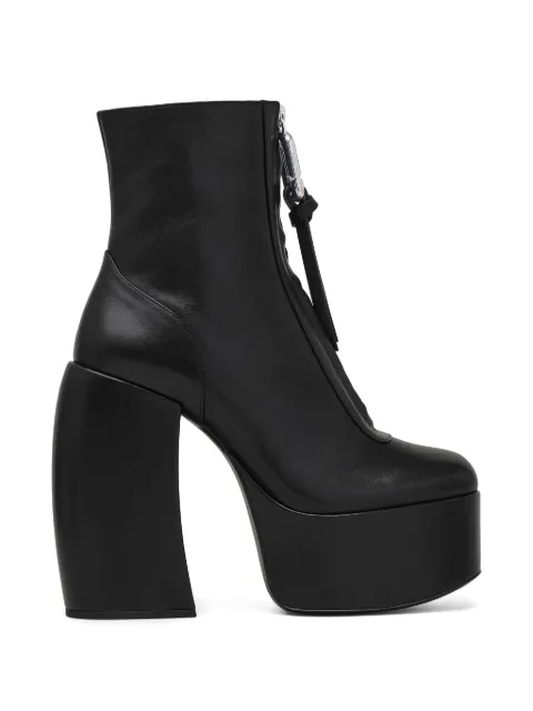 Marc Jacobs The Gigi platform ankle boots Black 2P6FBO001F37