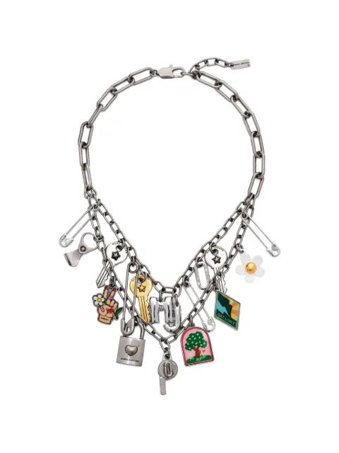 Marc Jacobs The Pop Americana charm necklace Silver 2P6JNC001J32099