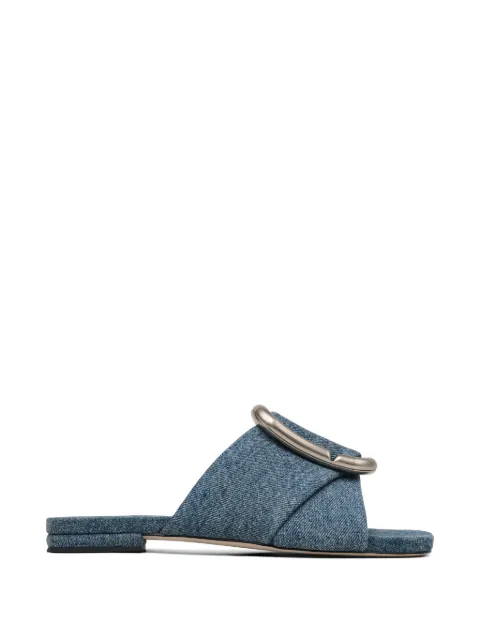 Marc Jacobs Pop J Marc denim sandals Blue 2P6FSA001F19492