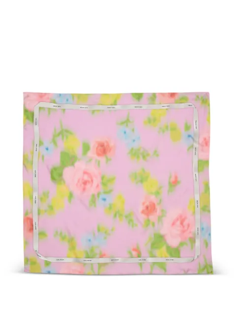 Marc Jacobs floral-print scarf Pink 2P6RRA013W28