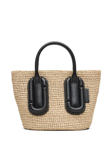 Marc Jacobs Babe small tote in woven Neutrals 2P6HTT002H02255