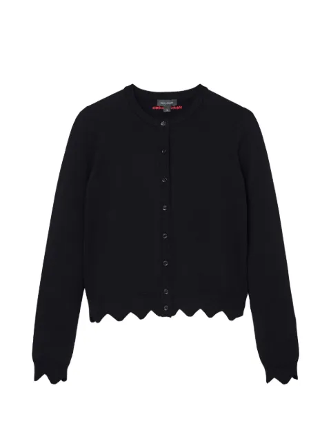 Marc Jacobs logo-embroidered cardigan Black 2P6RTP003K02