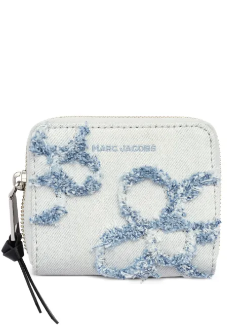 Marc Jacobs The Daisy denim wallet Blue 2P6SMP014S02