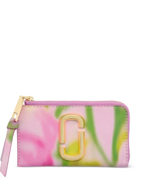 Marc Jacobs The Blurred Floral Snapshot floral-print wallet Pink 2P6SMP003S01682
