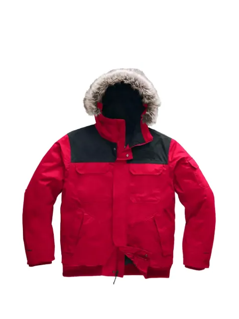 The North Face Gotham III faux-fur trim jacket Red NF0A33RGN9D