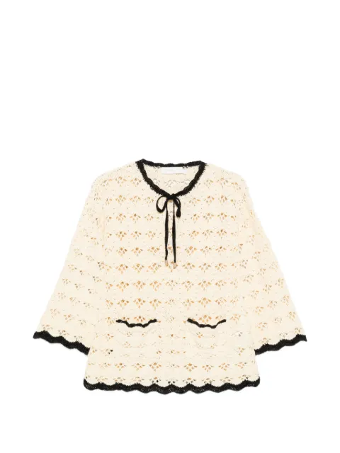 ZIMMERMANN Aster tunic Neutrals 7378TSS261