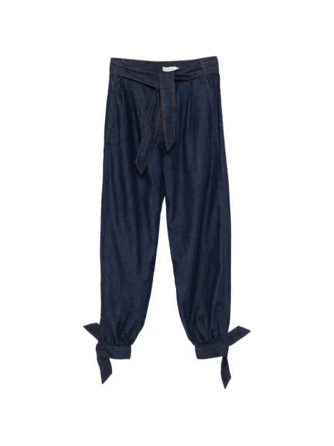ZIMMERMANN Aster tie-fastening jeans Blue 7196PSS261