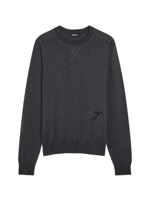 Jacquemus crew-neck sweatshirt Grey SWM00620AK00299