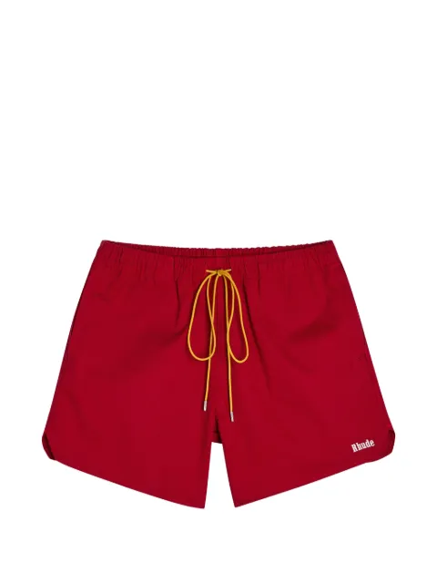 RHUDE logo-print shorts Red RHPS26SH03012