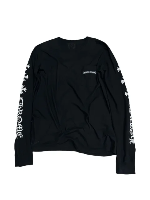 Chrome Hearts long-sleeve T-shirt Black CHRM0818
