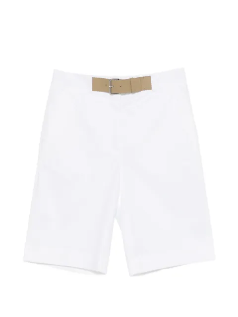 Tory Burch Double T pleated shorts White 177939