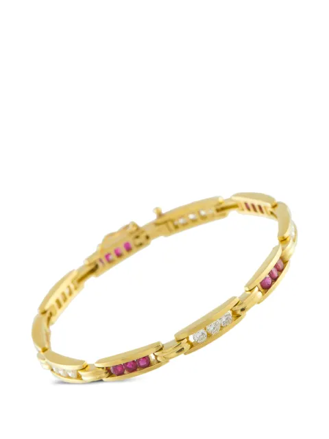 LB Exclusive diamond and ruby bracelet Gold MF42020326