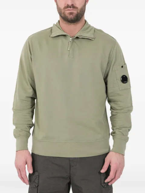 C.P. Company zip pocket sweatshirt Green S022A