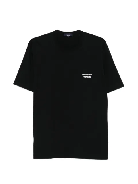 Comme des Garçons Homme logo-print T-shirt Black HQT101