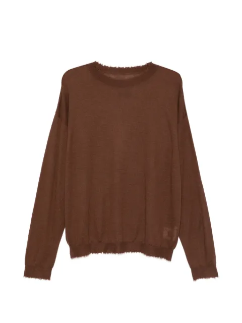 Frei-Mut frayed sweater Brown KEZAR