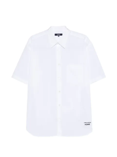 Comme des Garçons Homme short sleeve pocket shirt White HQB103