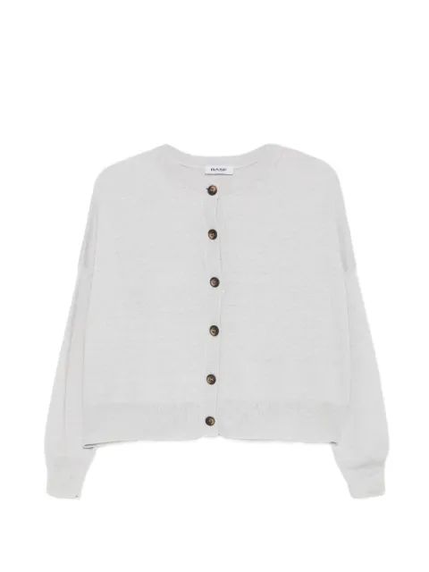 base buttoned cardigan Grey B7729322