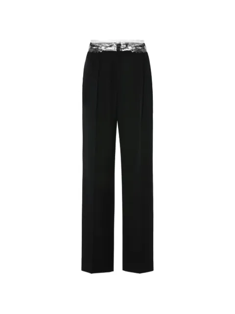 Maison Margiela taped wool trousers Black S67KA0090M35859