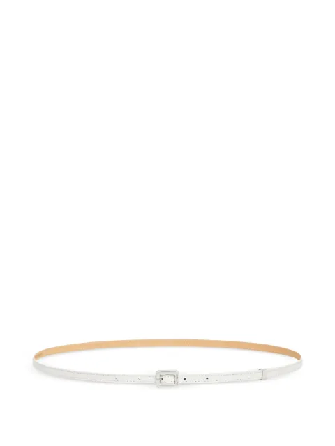 Courrèges square-buckle belt White 226ACE027CR0065