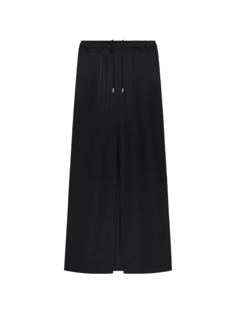 Courrèges elasticated-waistband trousers Black 226CPA650TA0007