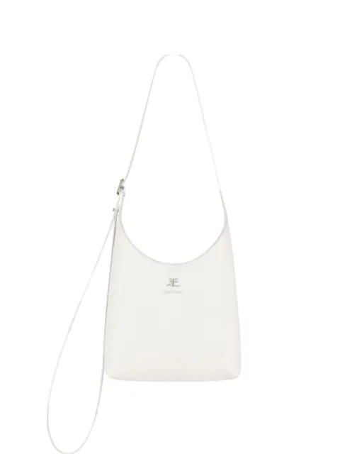 Courrèges melt leather tote bag White 226GSA228CR0027