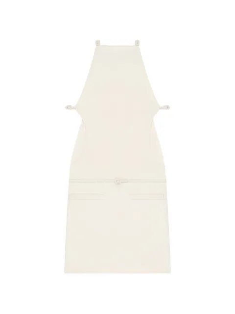 Courrèges belted mini dress Neutrals 226CRO875VI0071