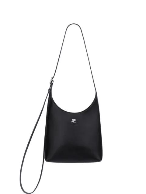 Courrèges small Melt tote bag Black 226GSA228CR0027