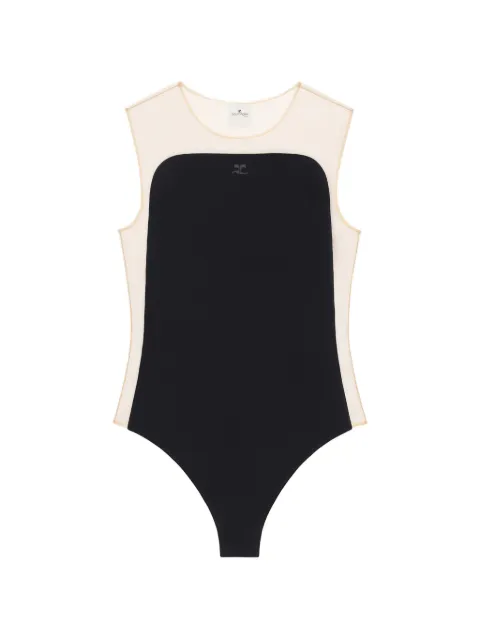 Courrèges illusion sunshield bodysuit Black 226CBD183PL0159