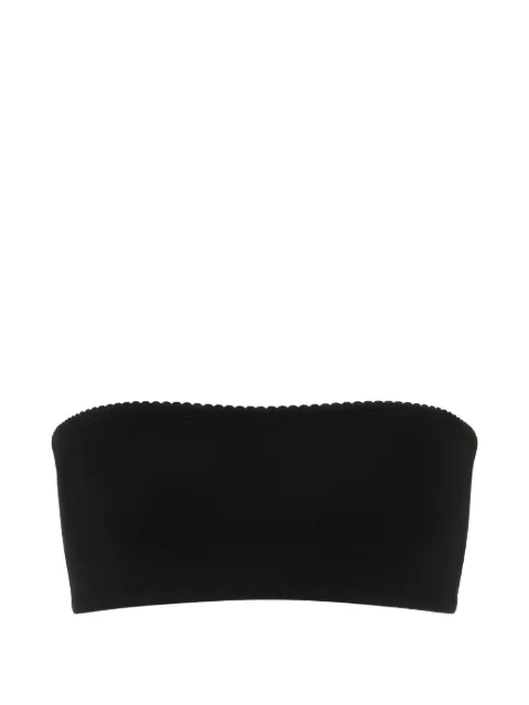 Maison Margiela strapless bandeau top Black S29RJ0040M13265