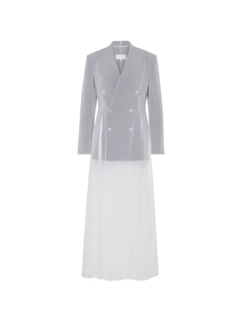 Maison Margiela long-sleeves midi dress Grey S29DD0065S37399