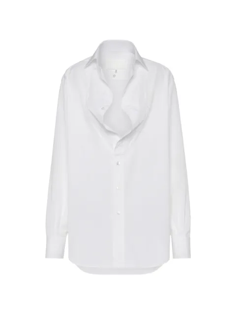 Maison Margiela folded collar shirt White S29DT0018S43001