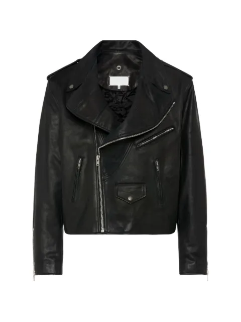 Maison Margiela leather jacket Black S67AM0114M07027