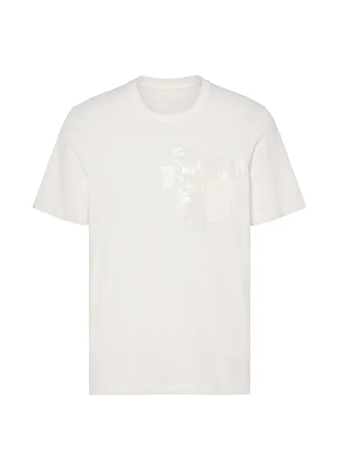 Maison Margiela taped cotton jersey T-shirt White S67GC0048S24575