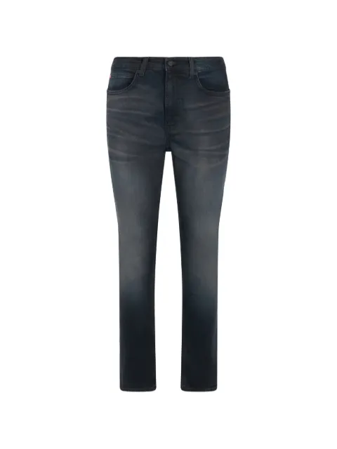 HUGO whiskering-effect jeans Blue 50555175
