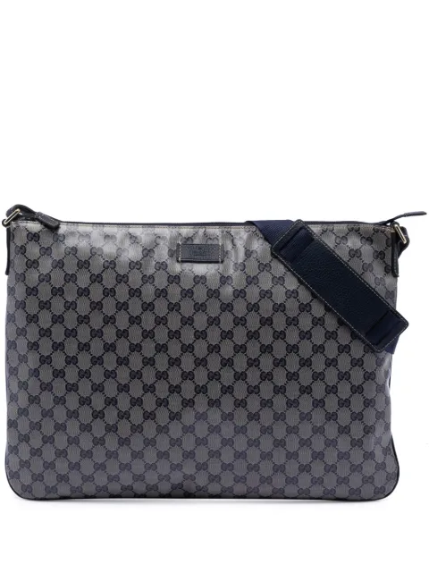 Gucci Pre-Owned 2016-2025 GG Crystal crossbody bag Brown T5NMCHZD922F7D6Y
