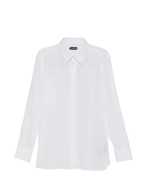 TOM FORD collared shirt White HRBF03SPS66