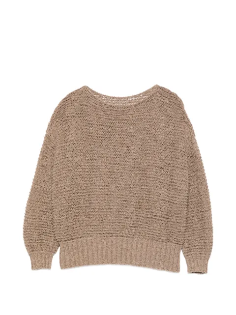 base knitted sweater Brown B77000