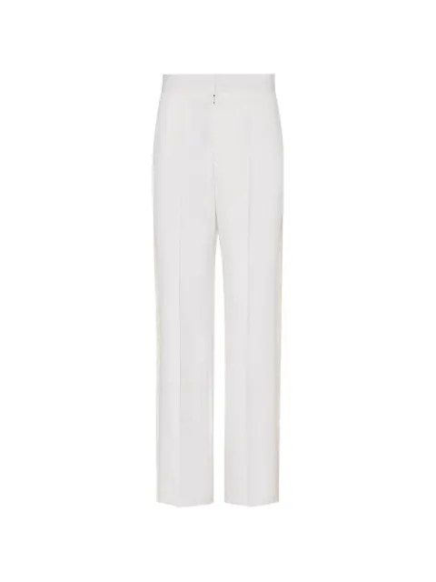 Maison Margiela wool tuxedo trousers White S67KA0085M35859