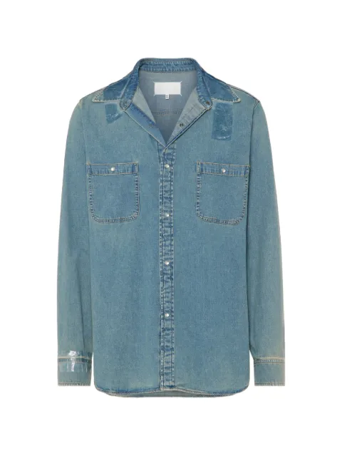 Maison Margiela long-sleeves shirt Blue S67DT0025S30815