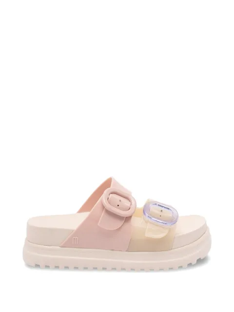Melissa Cozy buckled platform sandals Pink 36158