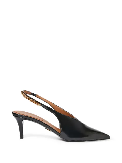 Stella McCartney Falabella slingback shoes Black 810683E00295