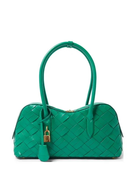 Stella McCartney Stella Ryder woven shoulder bag Green 7B0138WP0565