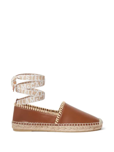 Stella McCartney Gaia flat sandals Brown 810668AP0280