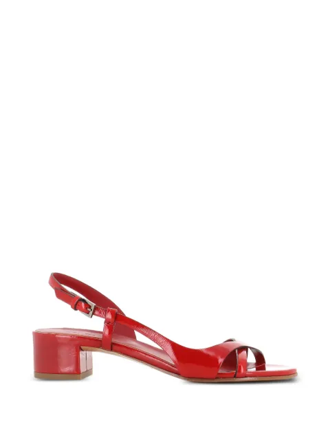 Del Carlo buckle-fastening sandals Red 12111