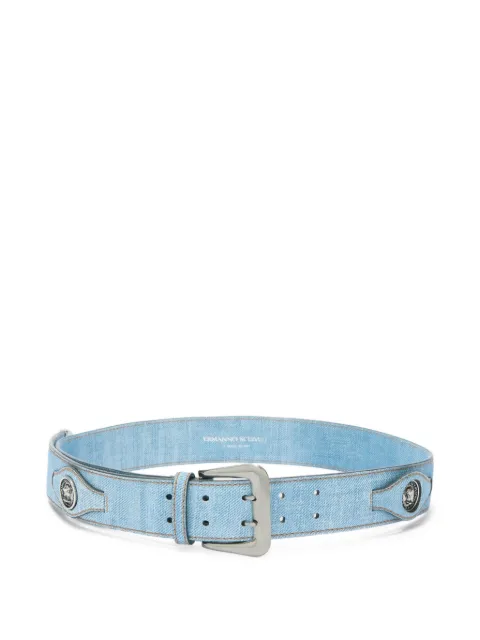 Ermanno Scervino medallion buckle belt Blue D483T305EMY