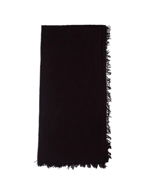Faliero Sarti frayed scarf Brown I260466