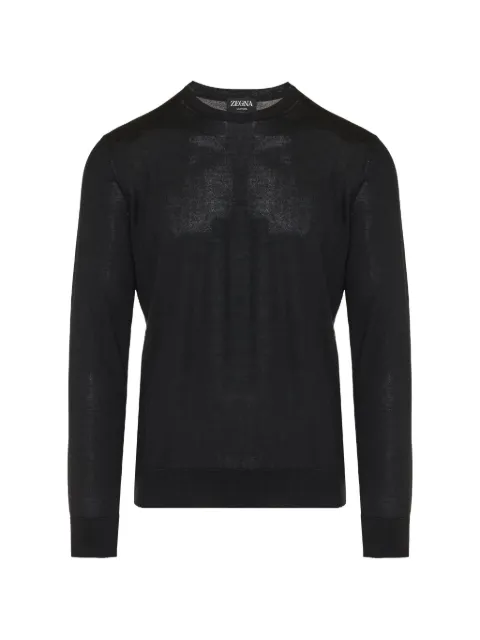 Zegna crew-neck sweater Black RE8J00110K09001