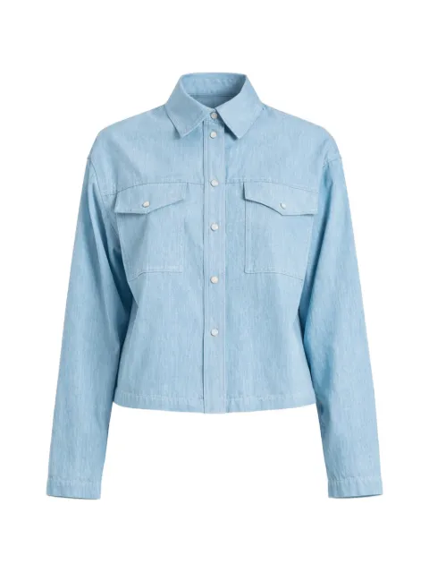 TWINSET chest-pocket shirt Blue 261TF2081