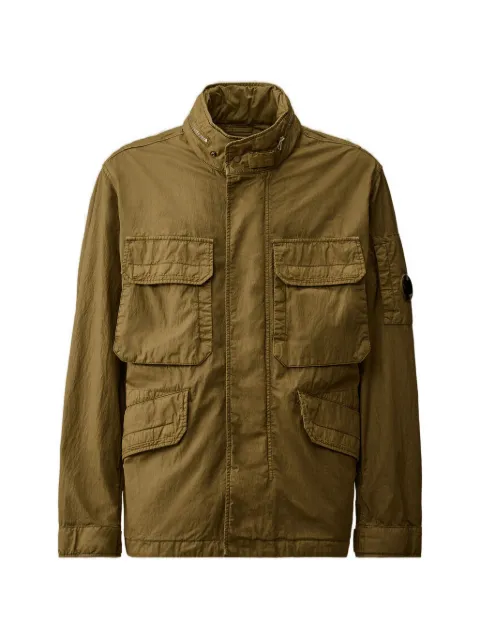 C.P. Company 50 Fili Wax field jacket Green 20CMOW111A110543D644
