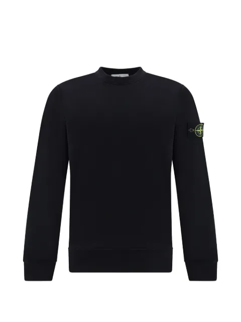 Stone Island logo-patch sweatshirt Black 801563051